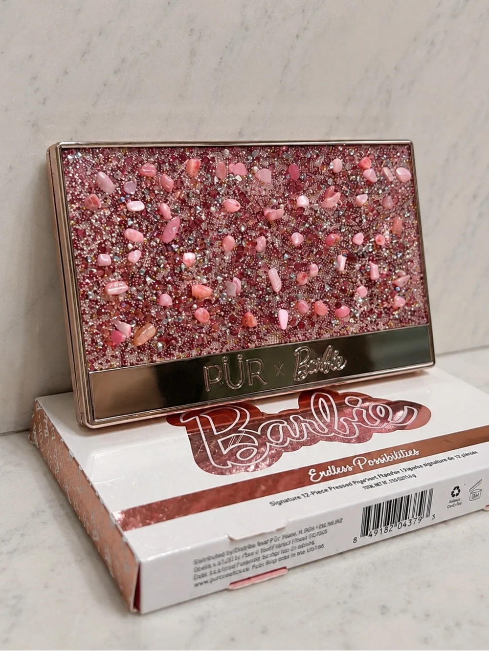 PÜR X Barbie LE Endless Possibilities Pressed Pigments Eyeshadow Palette, NIB 💖